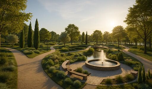 Участок на берегу реки в Монави