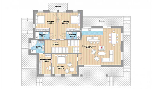 Дом в КП Петрово-дальнее