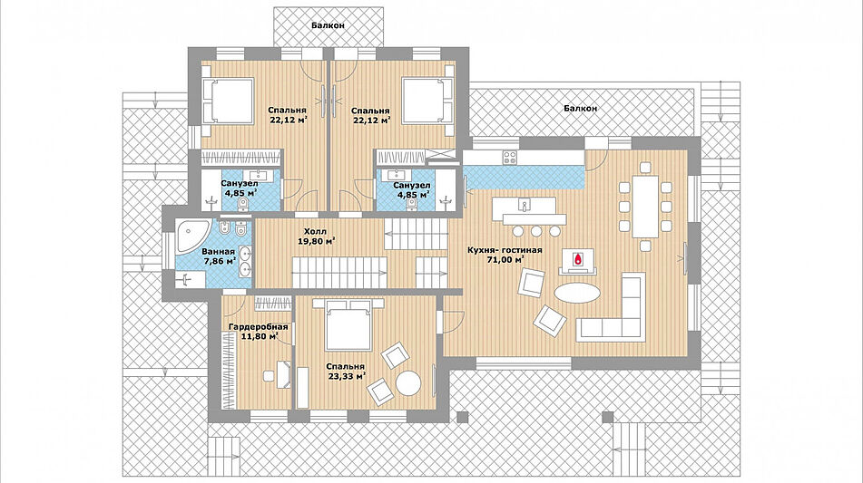 Дом в КП Петрово-дальнее