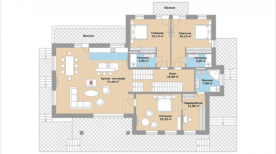 Дом в КП Петрово-дальнее