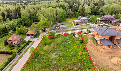 Видовой участок в КП Аврора