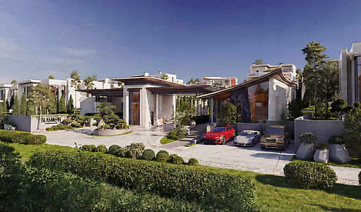 Дом в стиле хай-тек в КП Вельмон