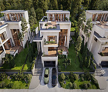 Дом в стиле хай-тек в КП Вельмон