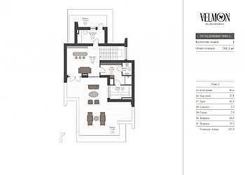 Современный дом в КП Velmon