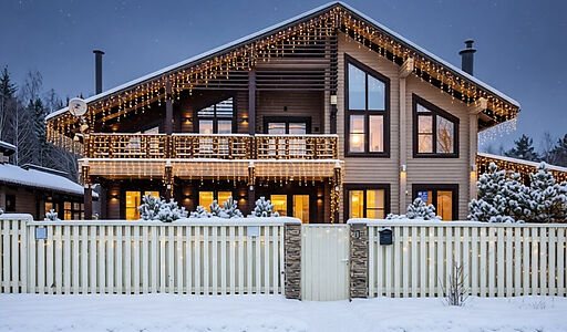 Деревянный дом в КП Духанино-5