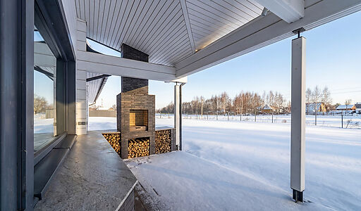 Дом на берегу реки в КП Дачный-2