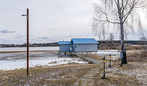 Участок на первой линии Волги