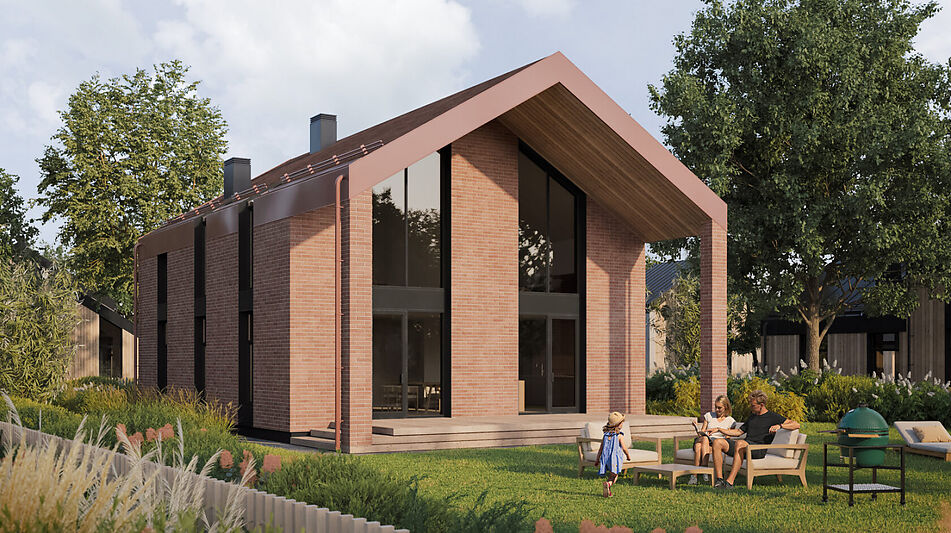 Дом под отделку в КП Миронцево