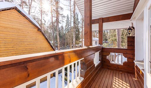 Дом из бруса Honka в Валентиновке