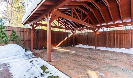 Дом из бруса Honka в Валентиновке