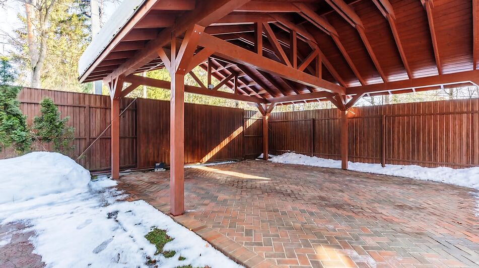 Дом из бруса Honka в Валентиновке