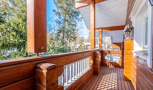 Дом из бруса Honka в Валентиновке