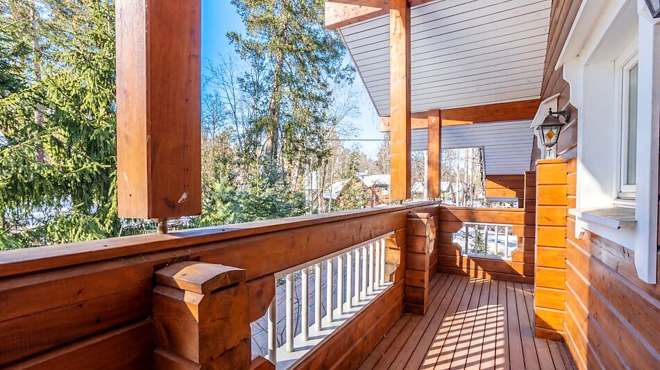 Дом из бруса Honka в Валентиновке