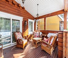 Дом из бруса Honka в Валентиновке