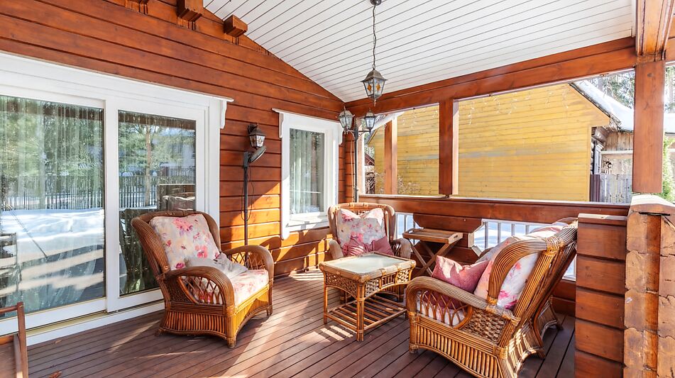 Дом из бруса Honka в Валентиновке