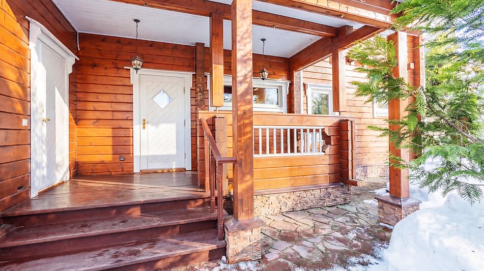 Дом из бруса Honka в Валентиновке