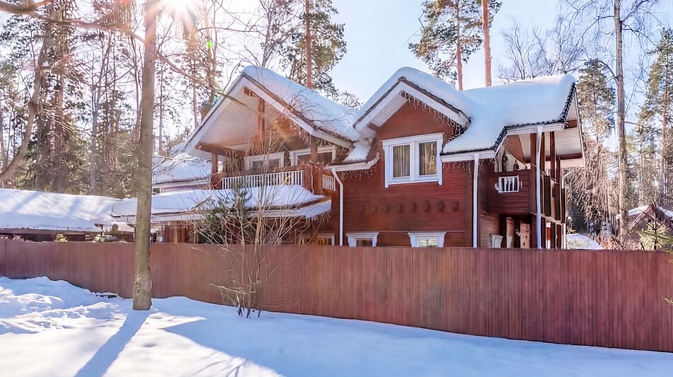 Дом из бруса Honka в Валентиновке