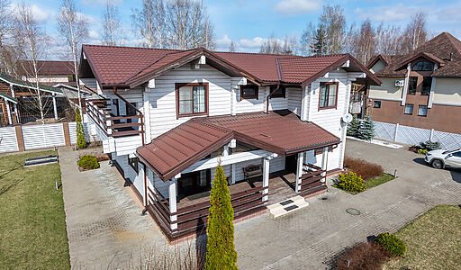 Дом с баней в КП Московское море