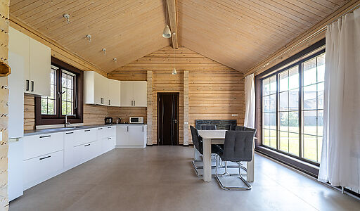 Дом с баней в КП Московское море