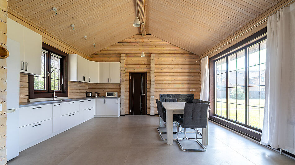 Дом с баней в КП Московское море