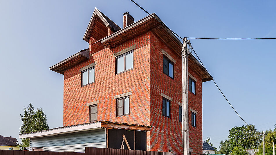 Дом под отделку в пос. Ермолино