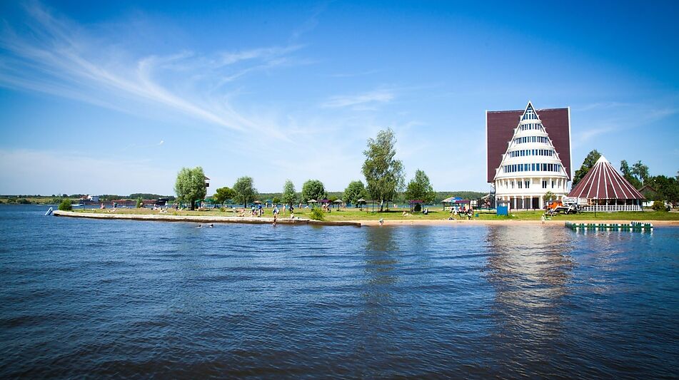 Дом под ключ у воды в Троицком