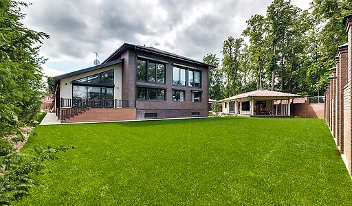 Дом под ключ у воды в Троицком