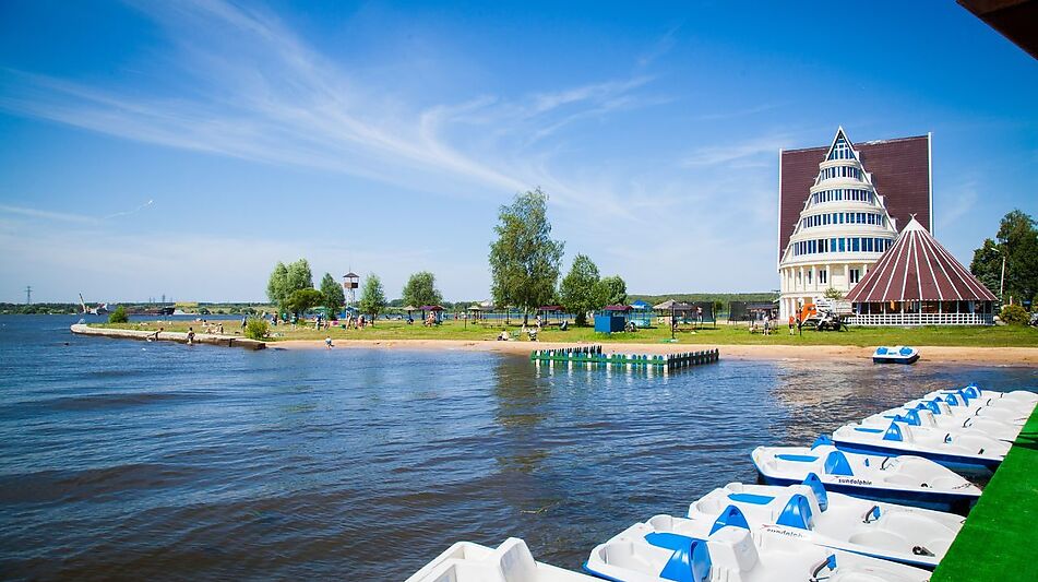 Дом под ключ у воды в Троицком