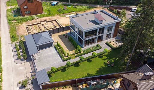 Современный дом в ДНП Лысково