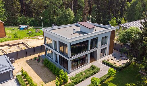 Современный дом в ДНП Лысково