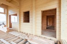 Дом из бруса в КП Панорамы