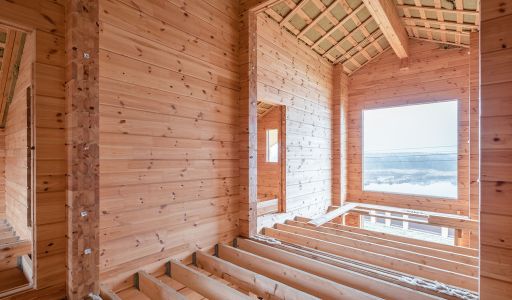 Дом из бруса в КП Панорамы