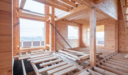 Дом из бруса в КП Панорамы