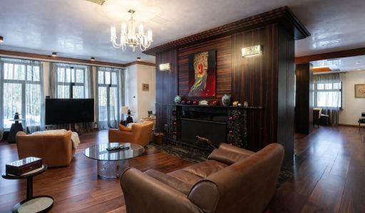 Дом у береговой линии в КП Речное