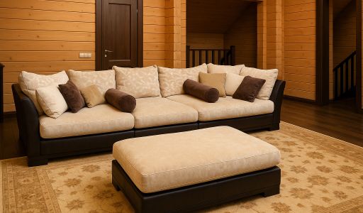 Дом из бруса у воды в КП Айвери