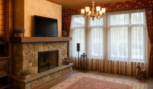 Дом из бруса у воды в КП Айвери