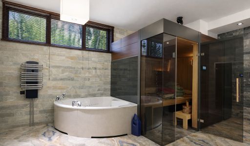 Дом у береговой линии в КП Речное