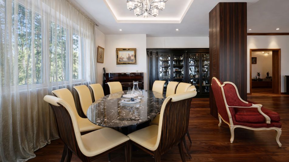 Дом у береговой линии в КП Речное