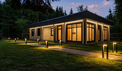 Деревянный дом в КП Лесные зори