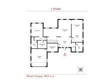 Дом с бассейном в Ивакино