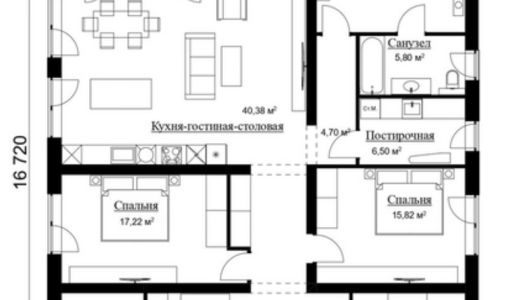 Новый дом в Подмосковные Просторы