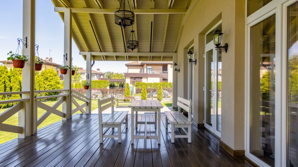 Дом с террасой в КП Покровский