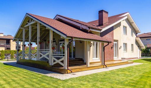 Дом с террасой в КП Покровский