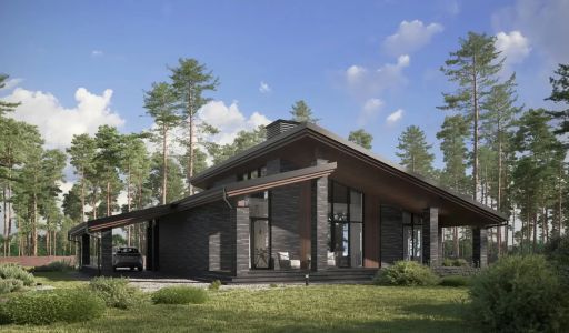 Дом шале в КП Зиккурат