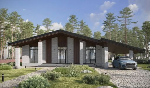 Дом шале в КП Зиккурат