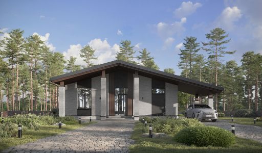 Дом шале в КП Зиккурат