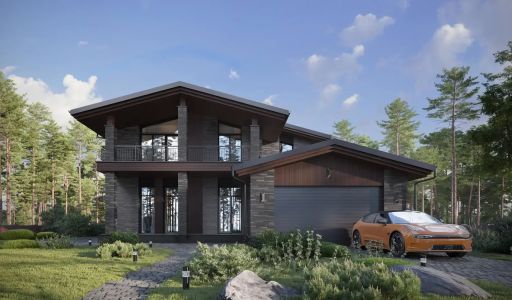 Дом шале в КП Зиккурат