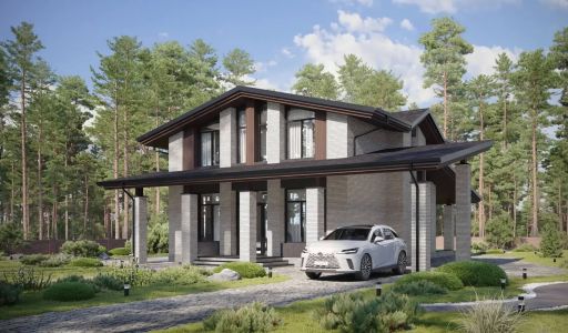 Дом шале в КП Зиккурат