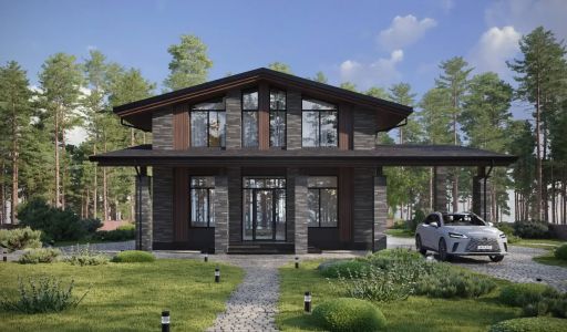 Дом шале в КП Зиккурат