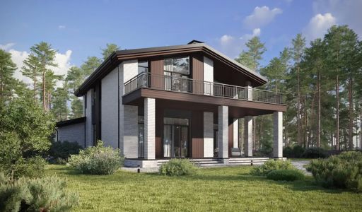 Дом шале в КП Зиккурат